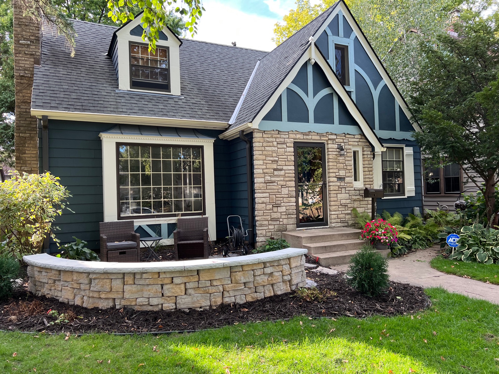 La Belle Terre Retaining Wall Construction project in Minneapolis